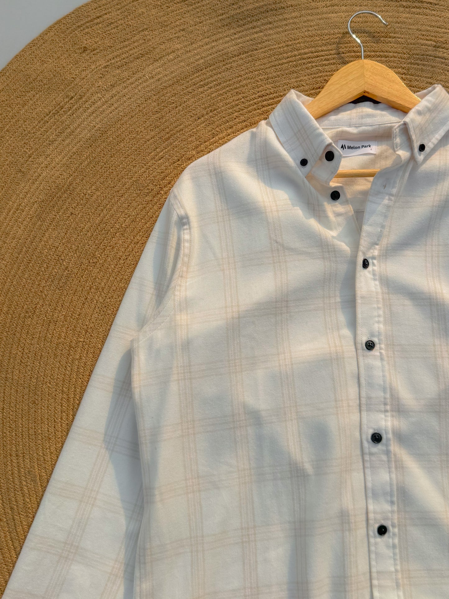 Gentle Check shirt - Toasted Check