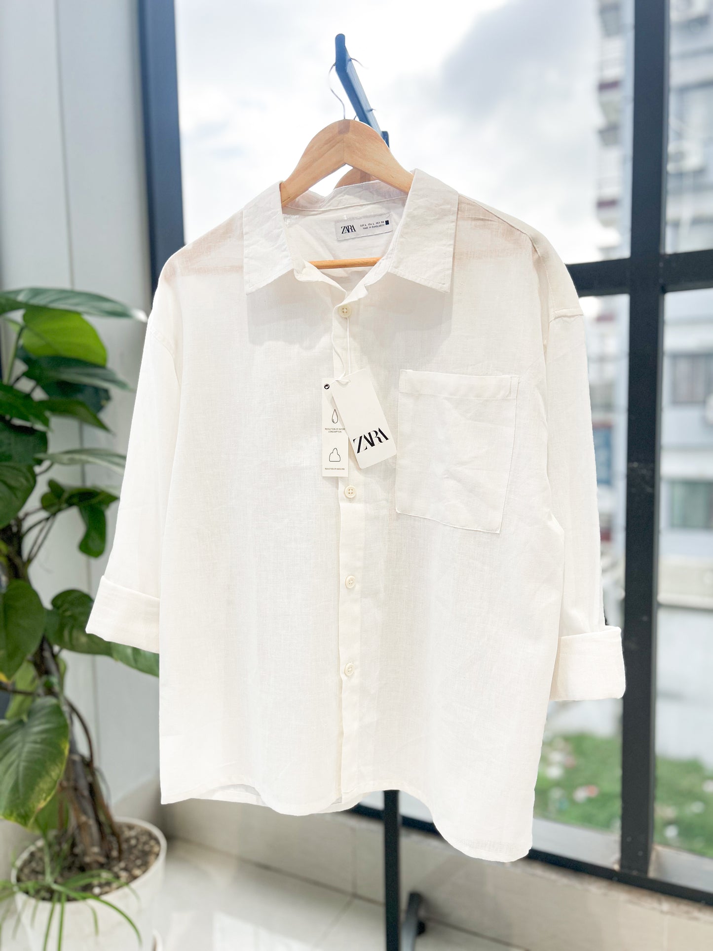 Oversized Baggy shirt - White