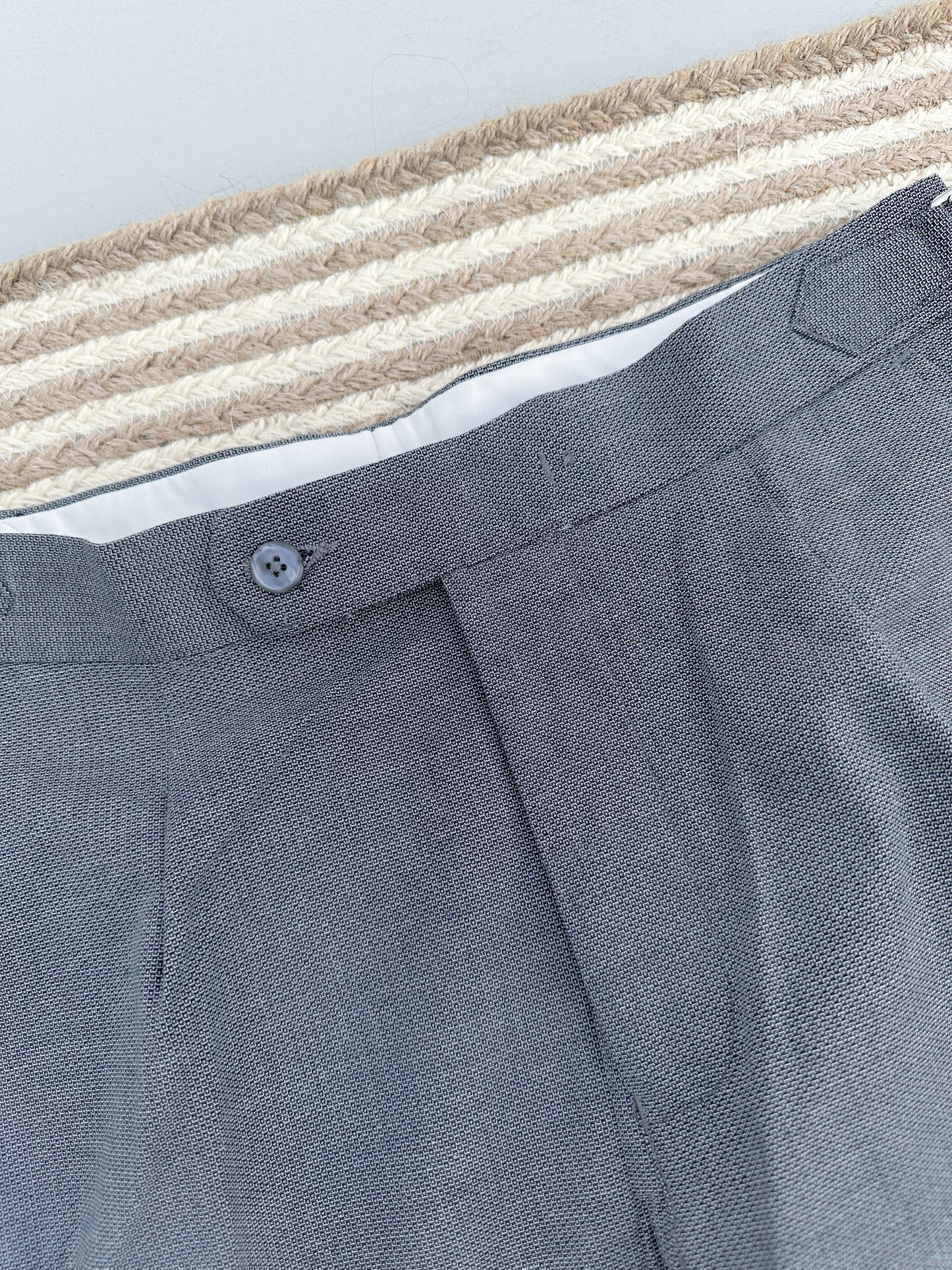 Baggy Formal Pant - Ash
