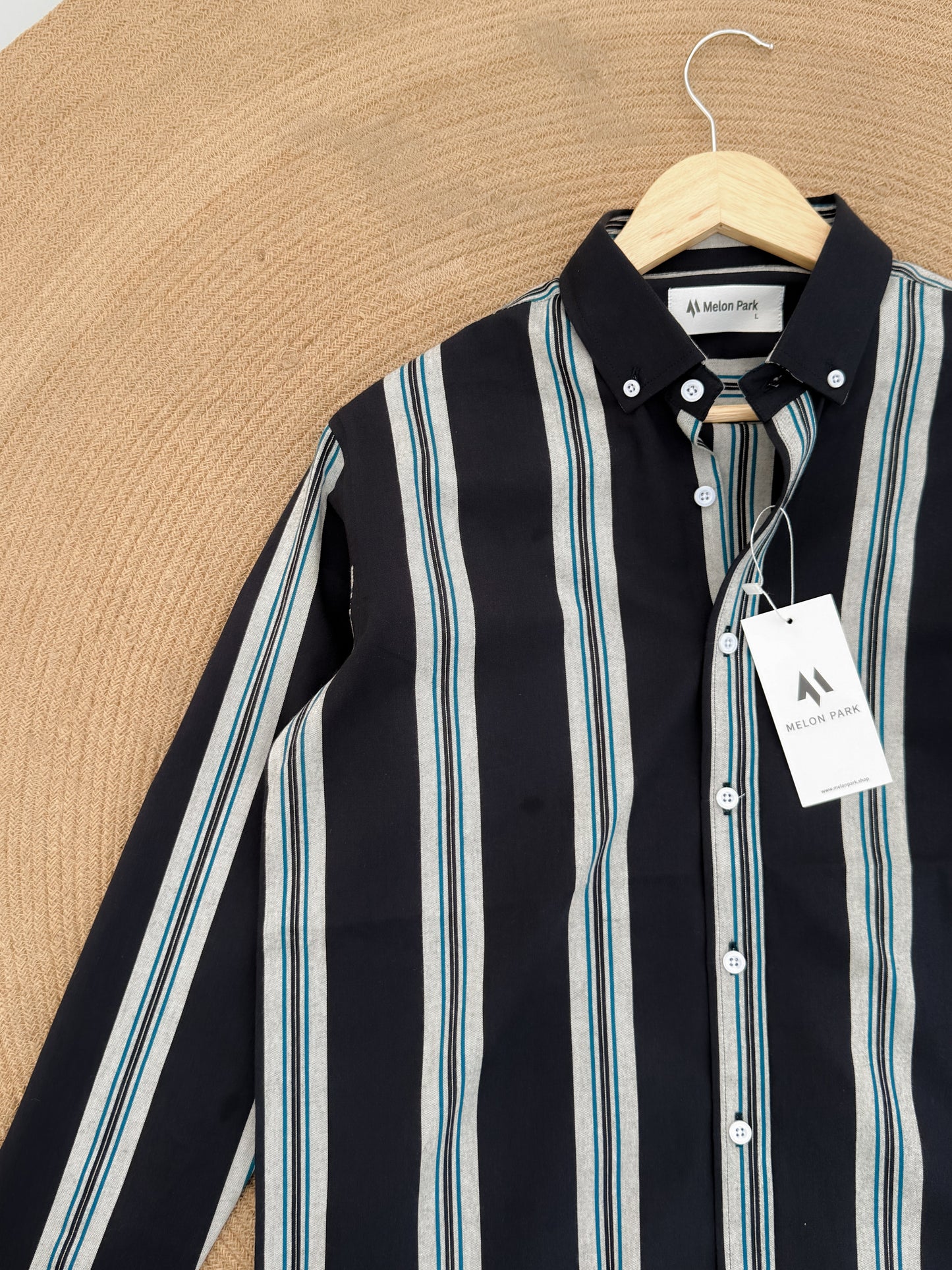 Old Money full sleeve shirt - Shadow Rail