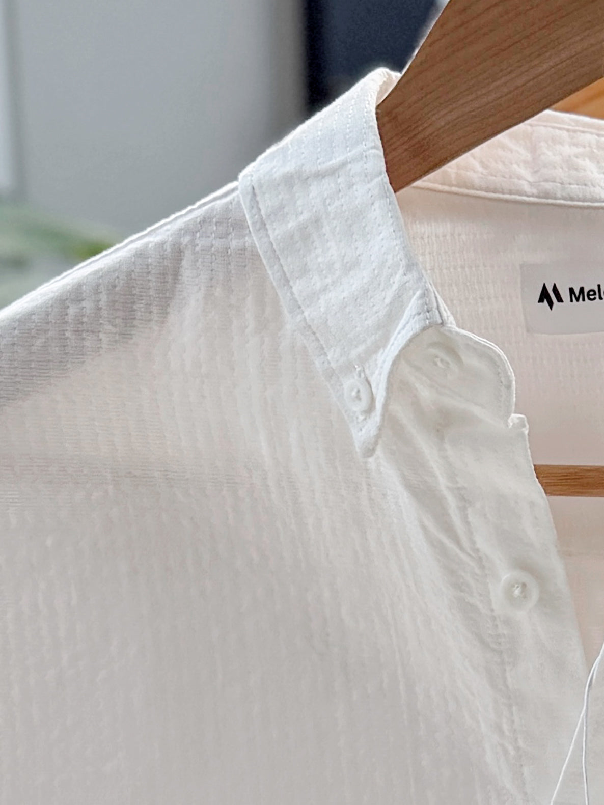 Cotton classic shirt - Frost White