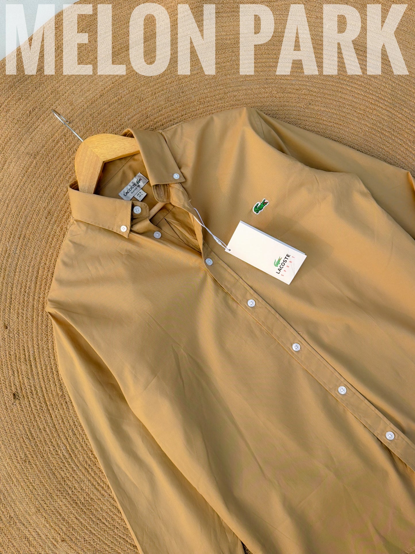 Solid Shirt - Beige