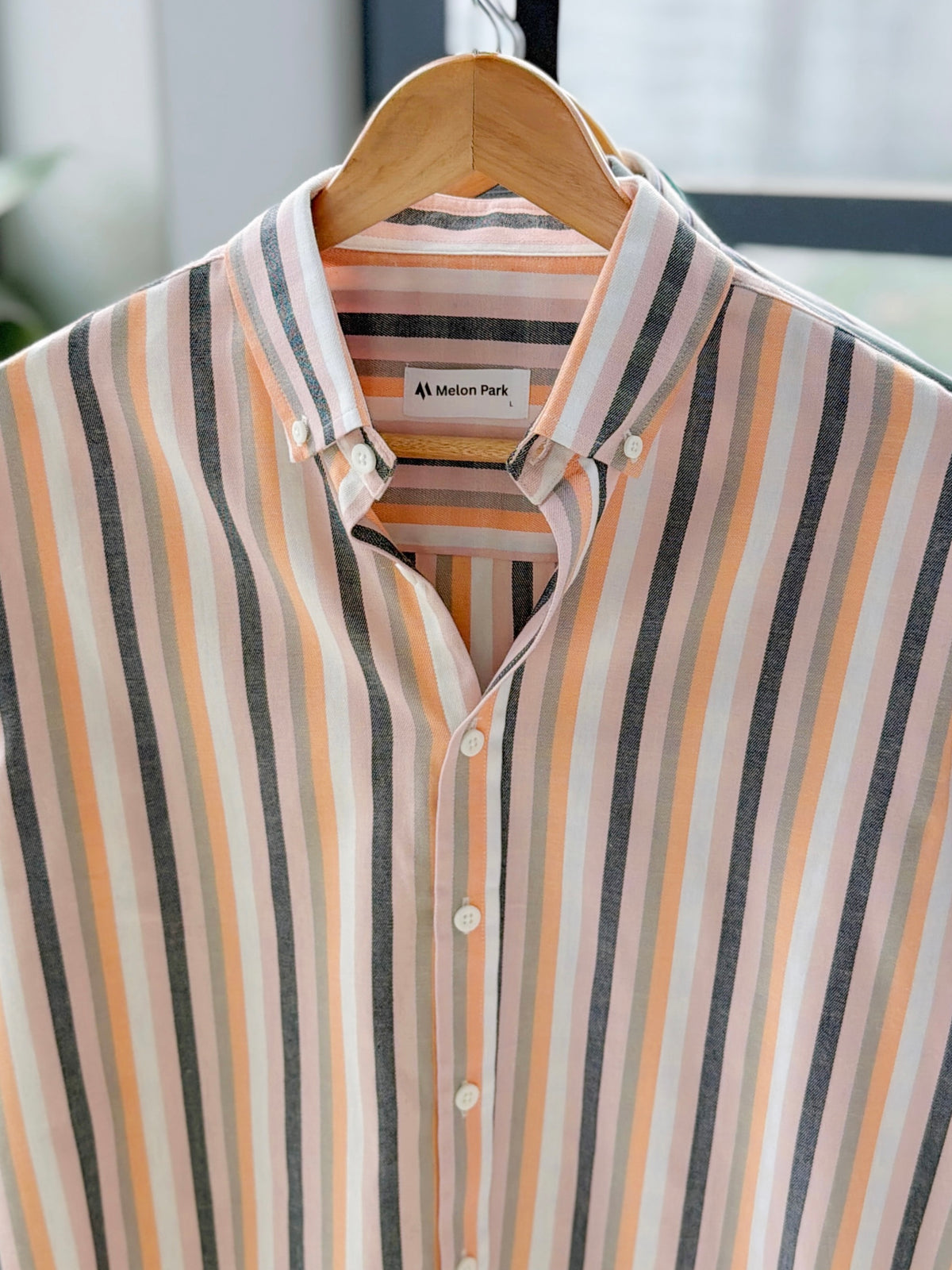 Gentle stripe shirt - Tuscan Melody