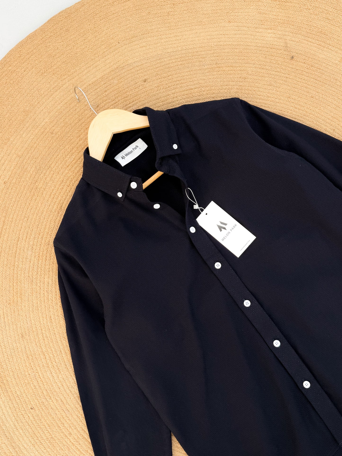 Classic full sleeve shirt - Crafted Black
