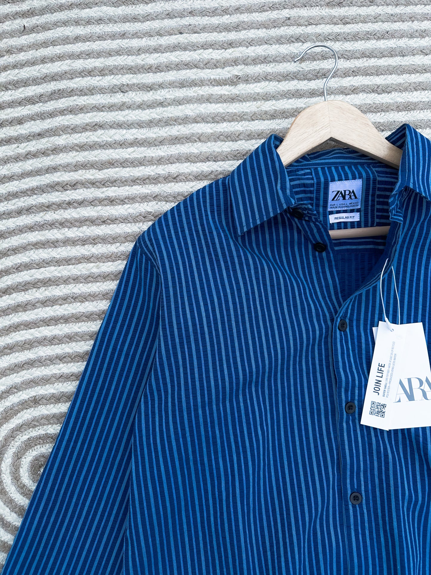 Minimal shirt - Navy line