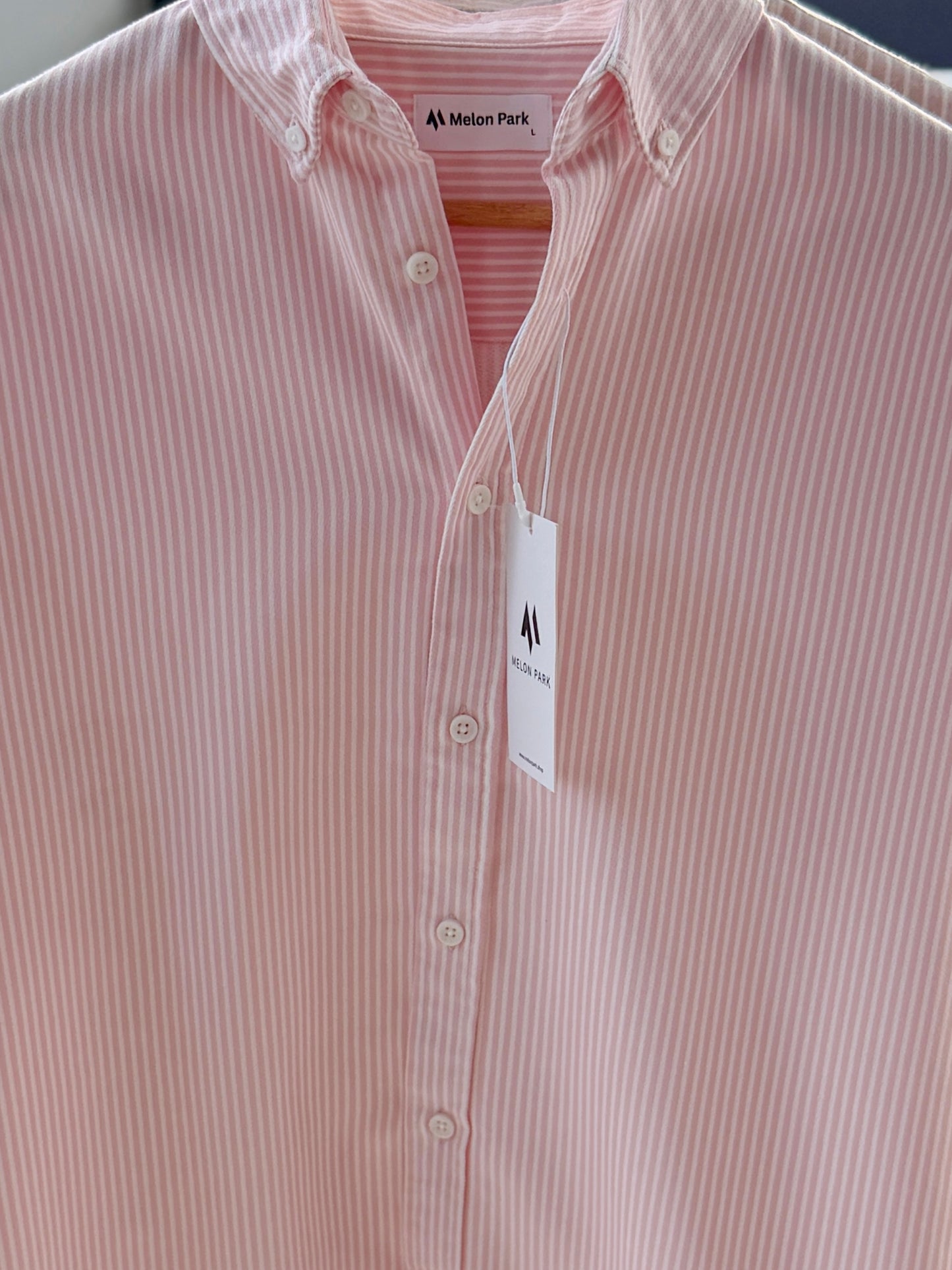 Gentle stripe shirt - Pink Fizz