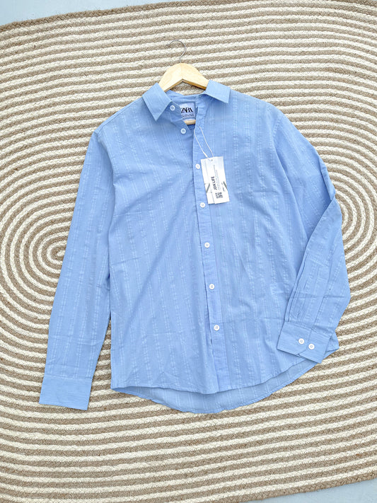 Minimal shirt - Echo Blue