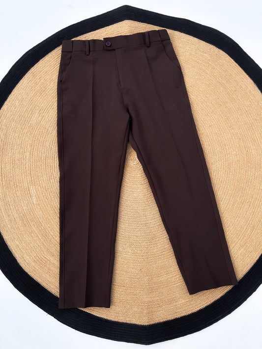 Formal Pant - Chocolate