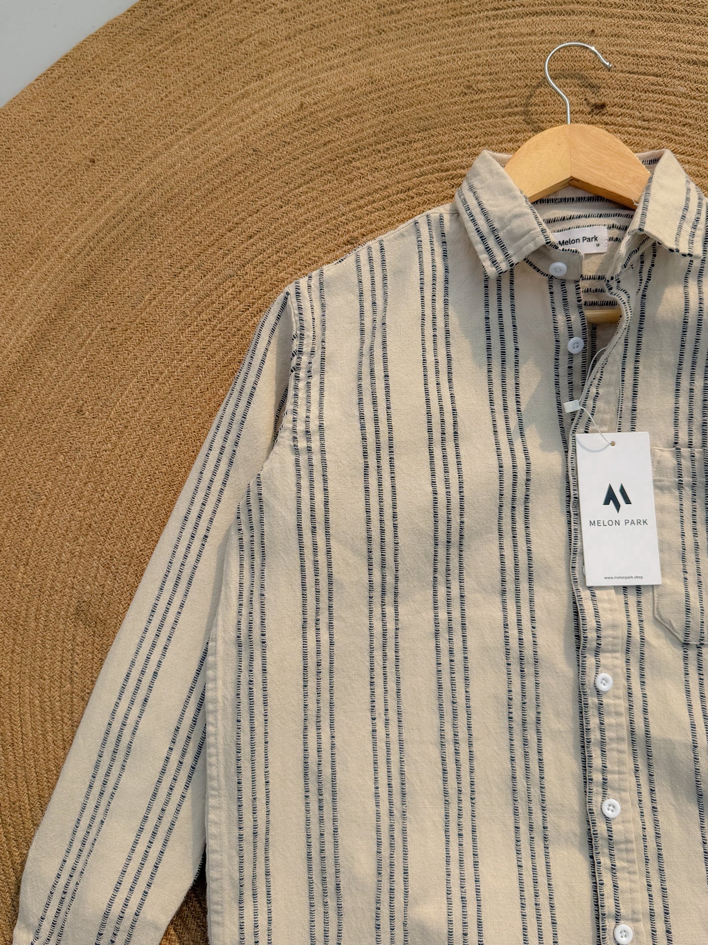 Crafted full sleeve shirt - Desert Grain - HIGH GSM