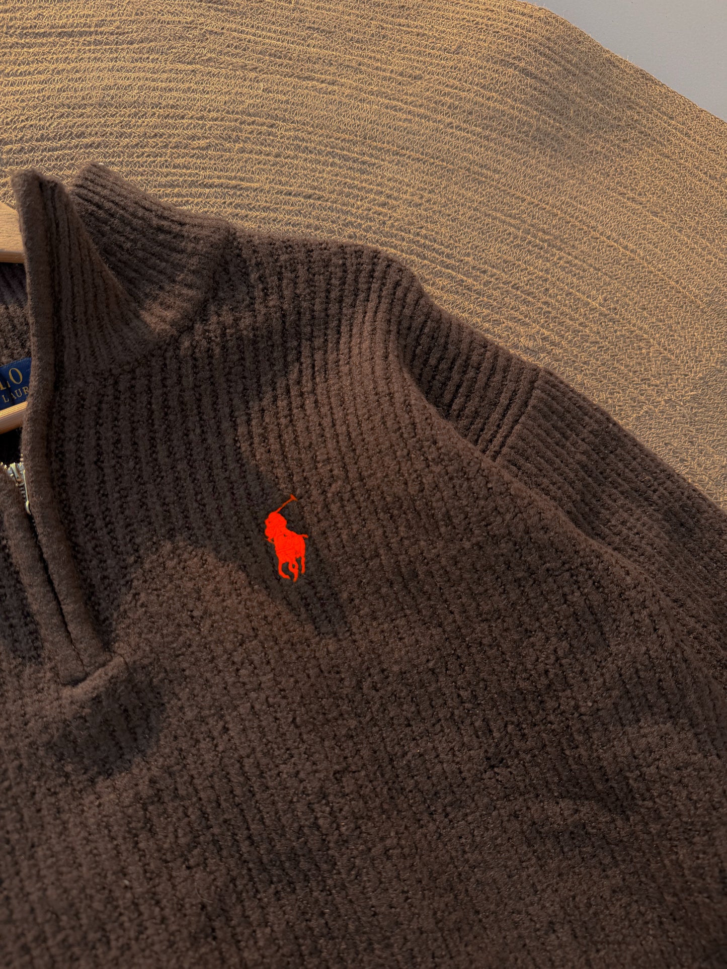 Cozy knitted Sweater - Espresso