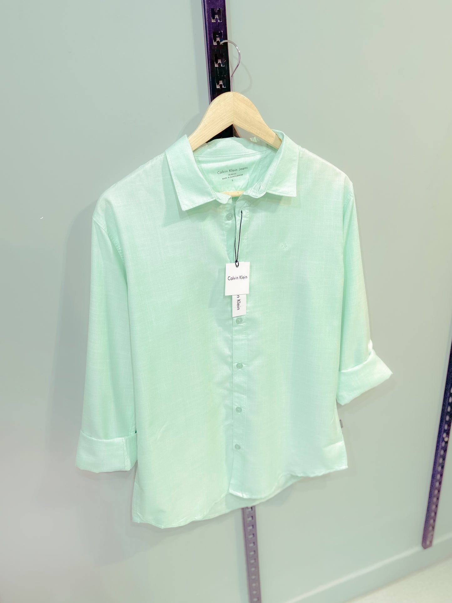 Classic full sleeve shirt - Lime