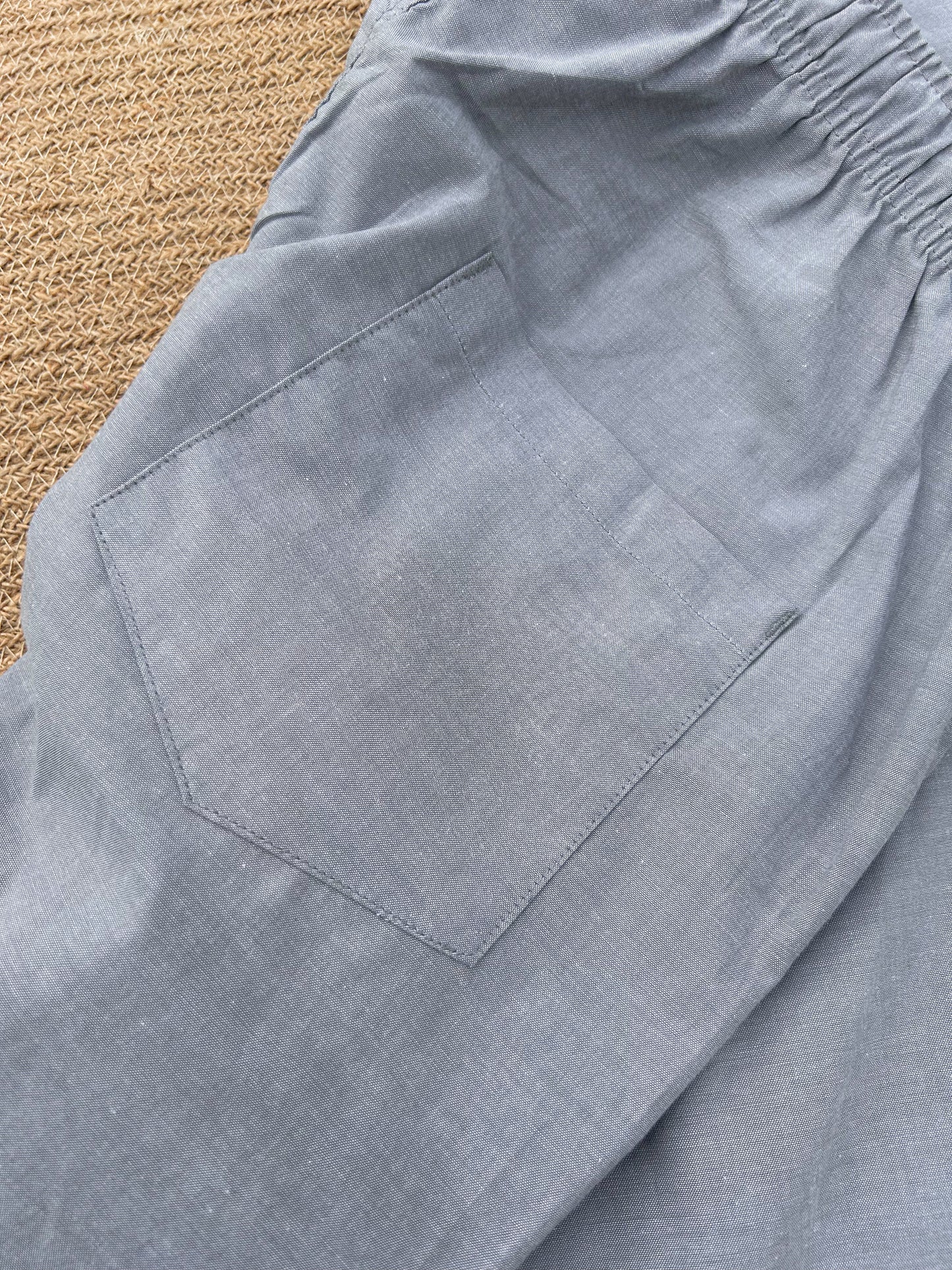 Remi Cotton Trouser - Grey