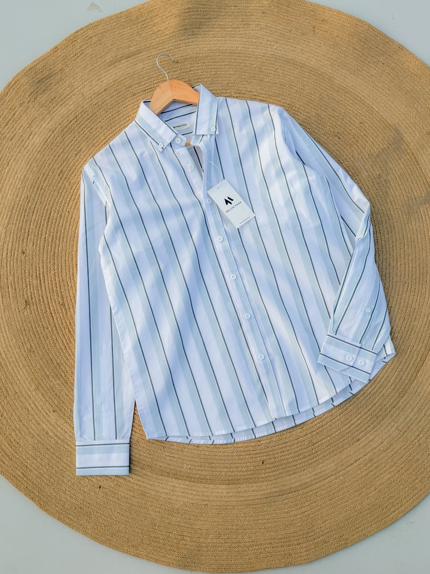 Old Money full sleeve shirt - Arctic Meridian