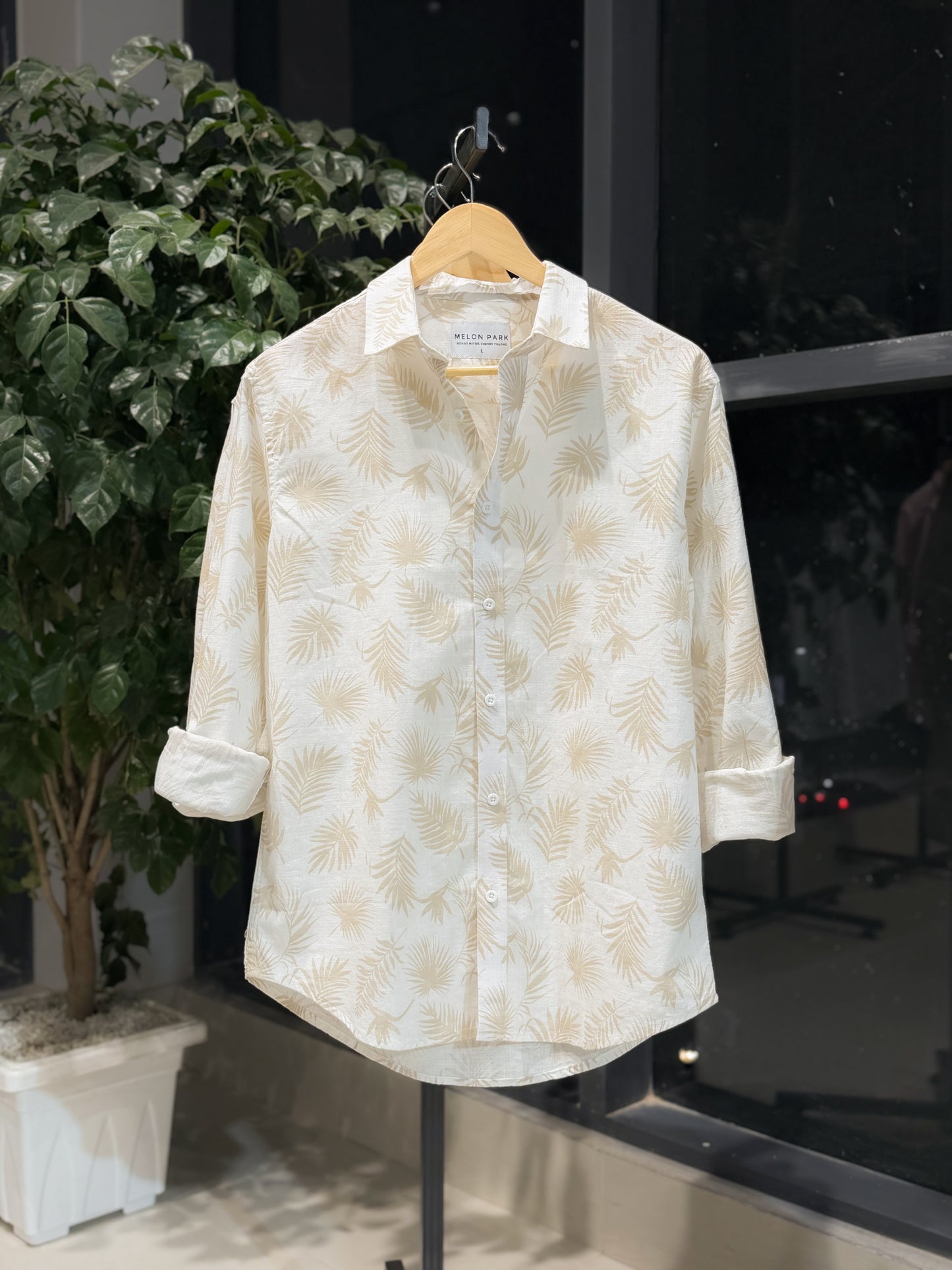 Casual shirt - Driftwood Botanical