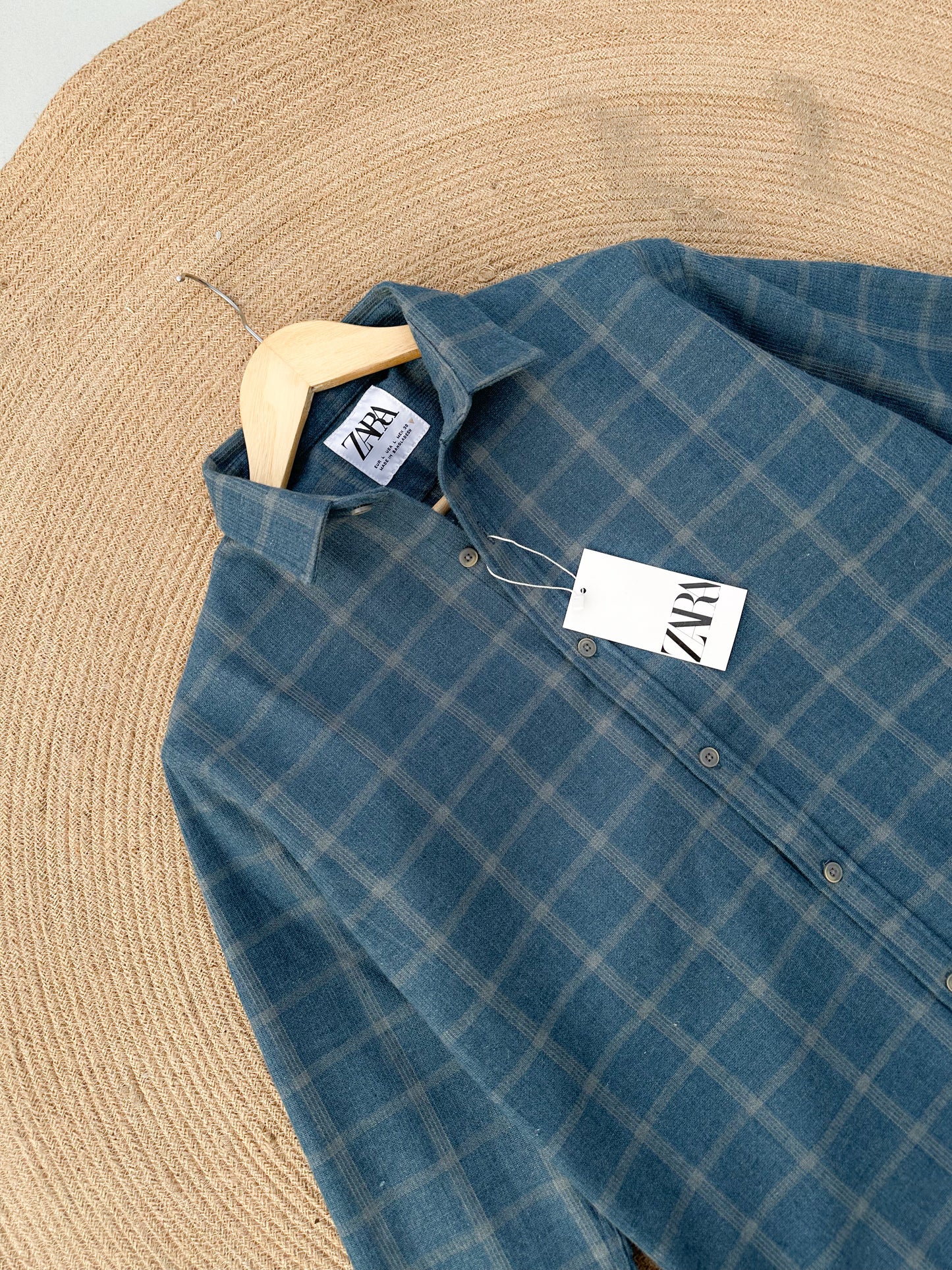 Rich Full Sleeve - Vintage Blue Check