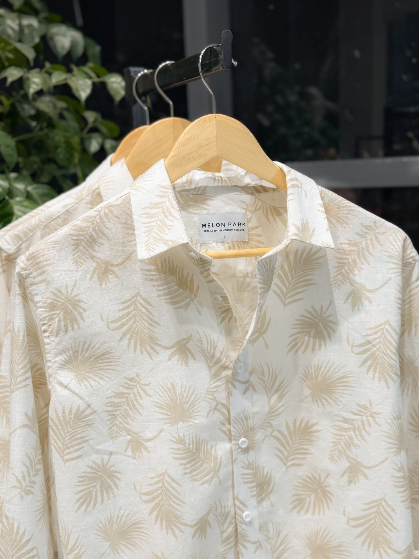 Casual shirt - Driftwood Botanical