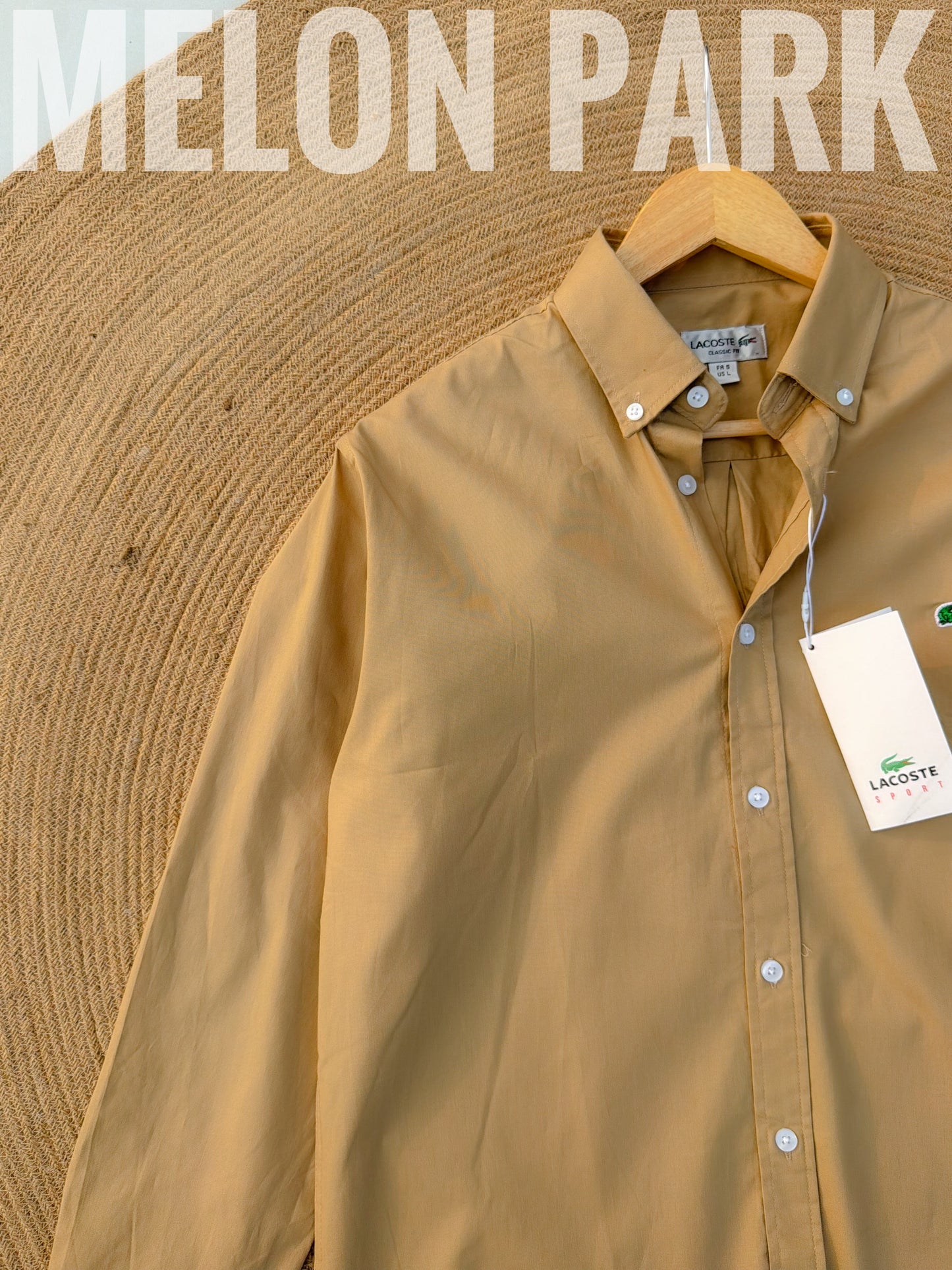 Solid Shirt - Beige
