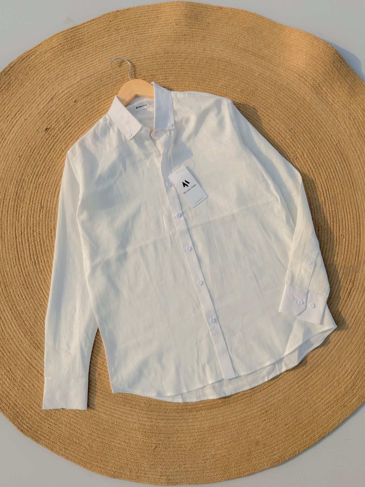 Signature Remi cotton shirt - Soft Off White