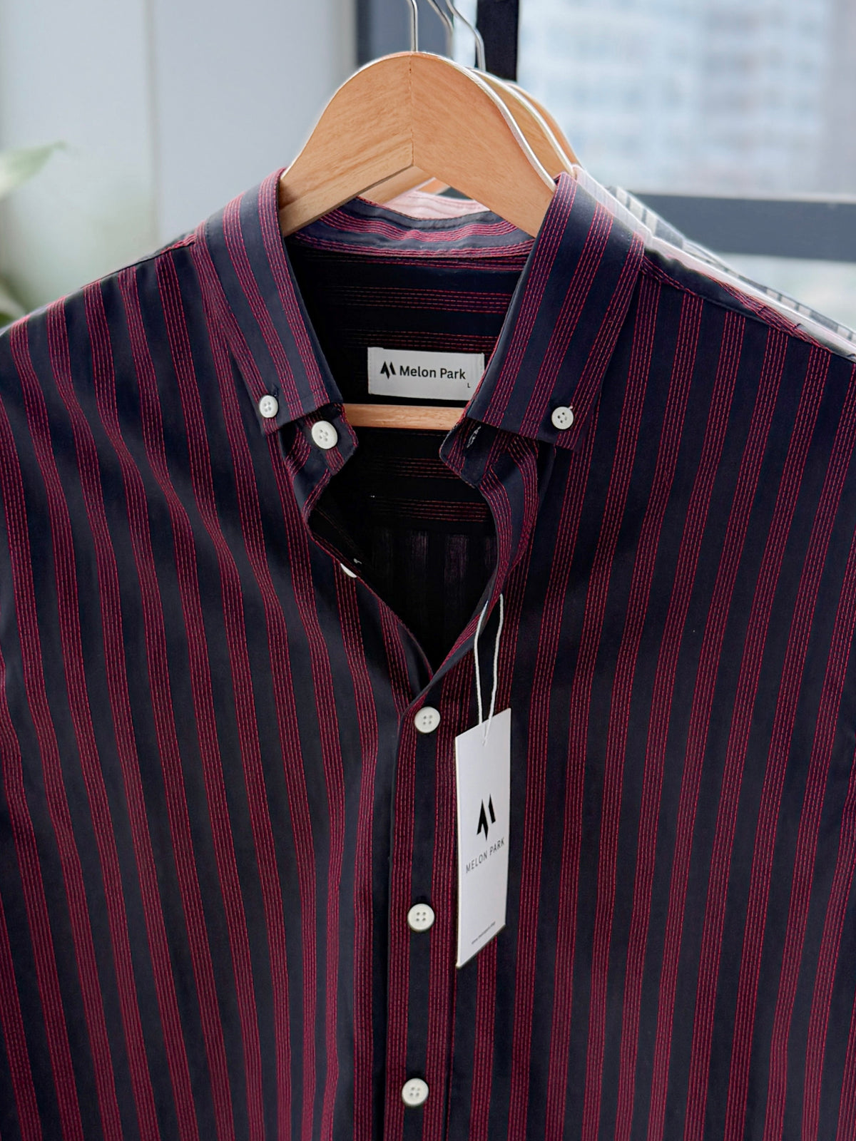 Cotton classic shirt - Obsidian Ruby
