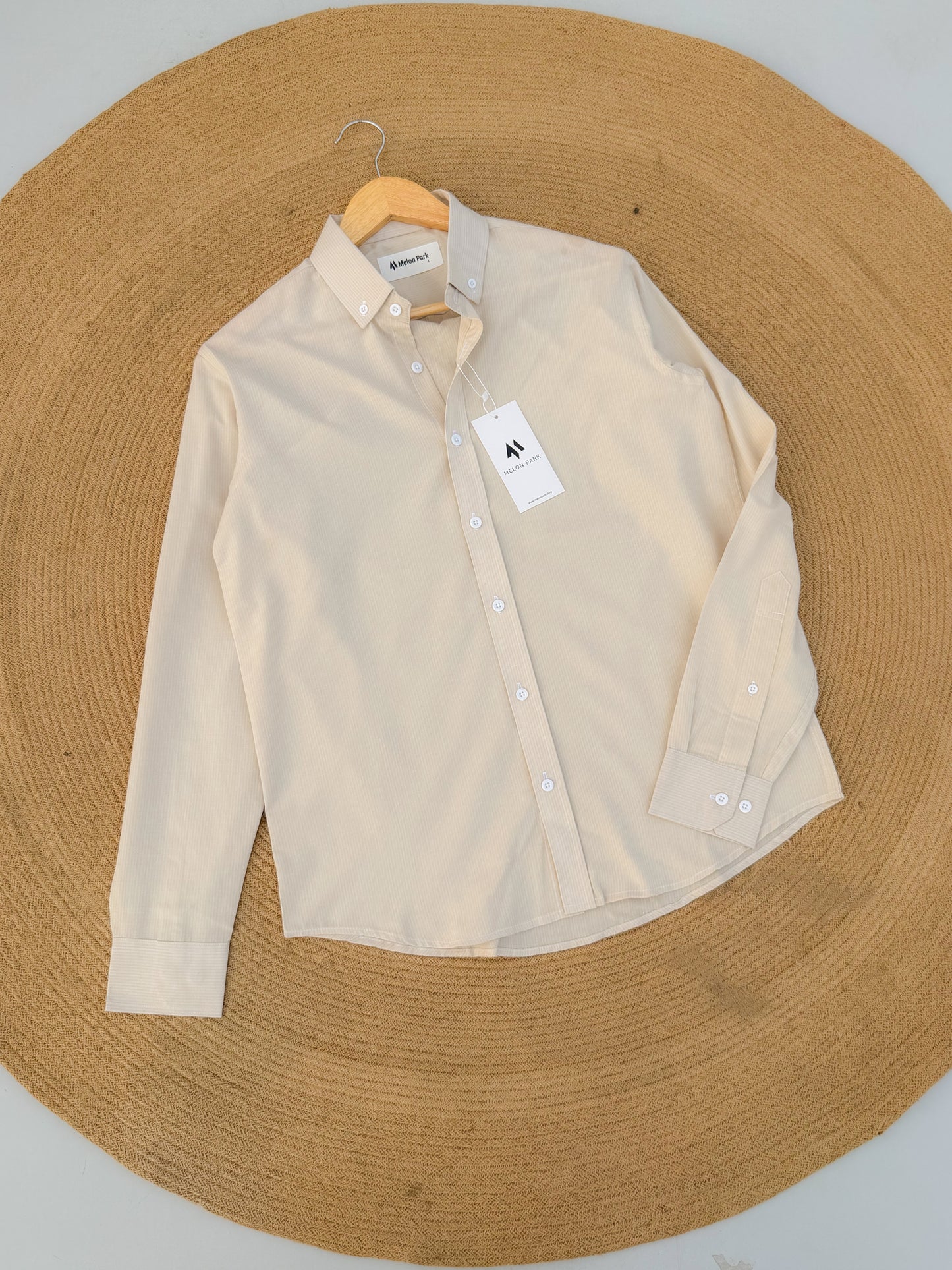 Classic full sleeve shirt - Ivory Alabaster