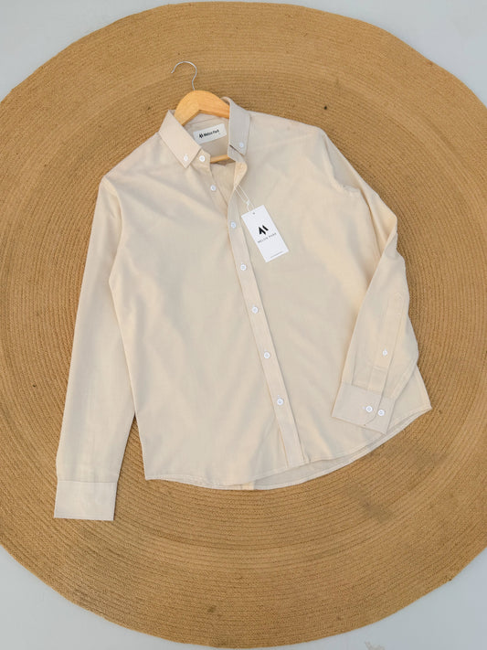Classic full sleeve shirt - Ivory Alabaster