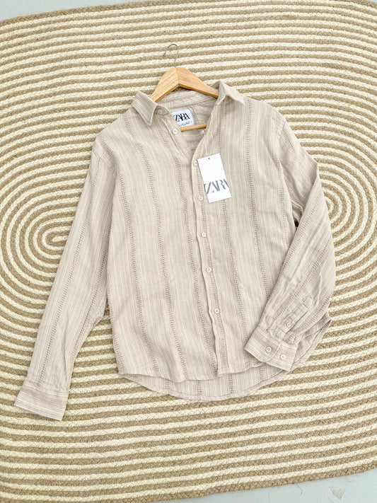 Rich Crafted Shirt - Toasted Beige