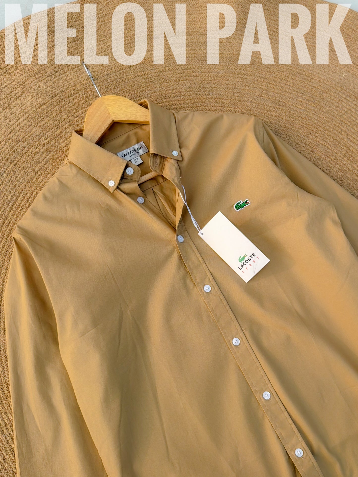 Solid Shirt - Beige