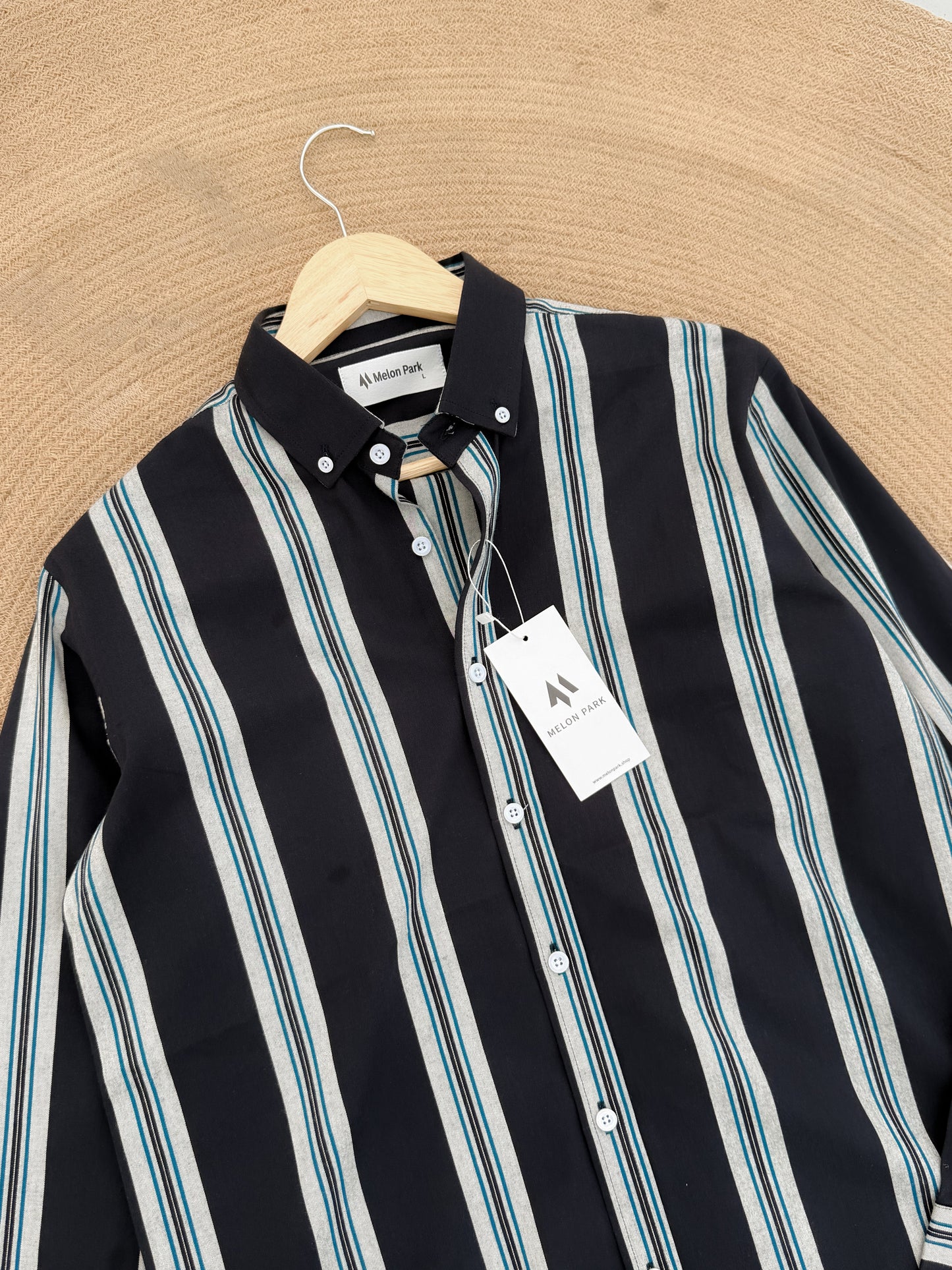 Old Money full sleeve shirt - Shadow Rail