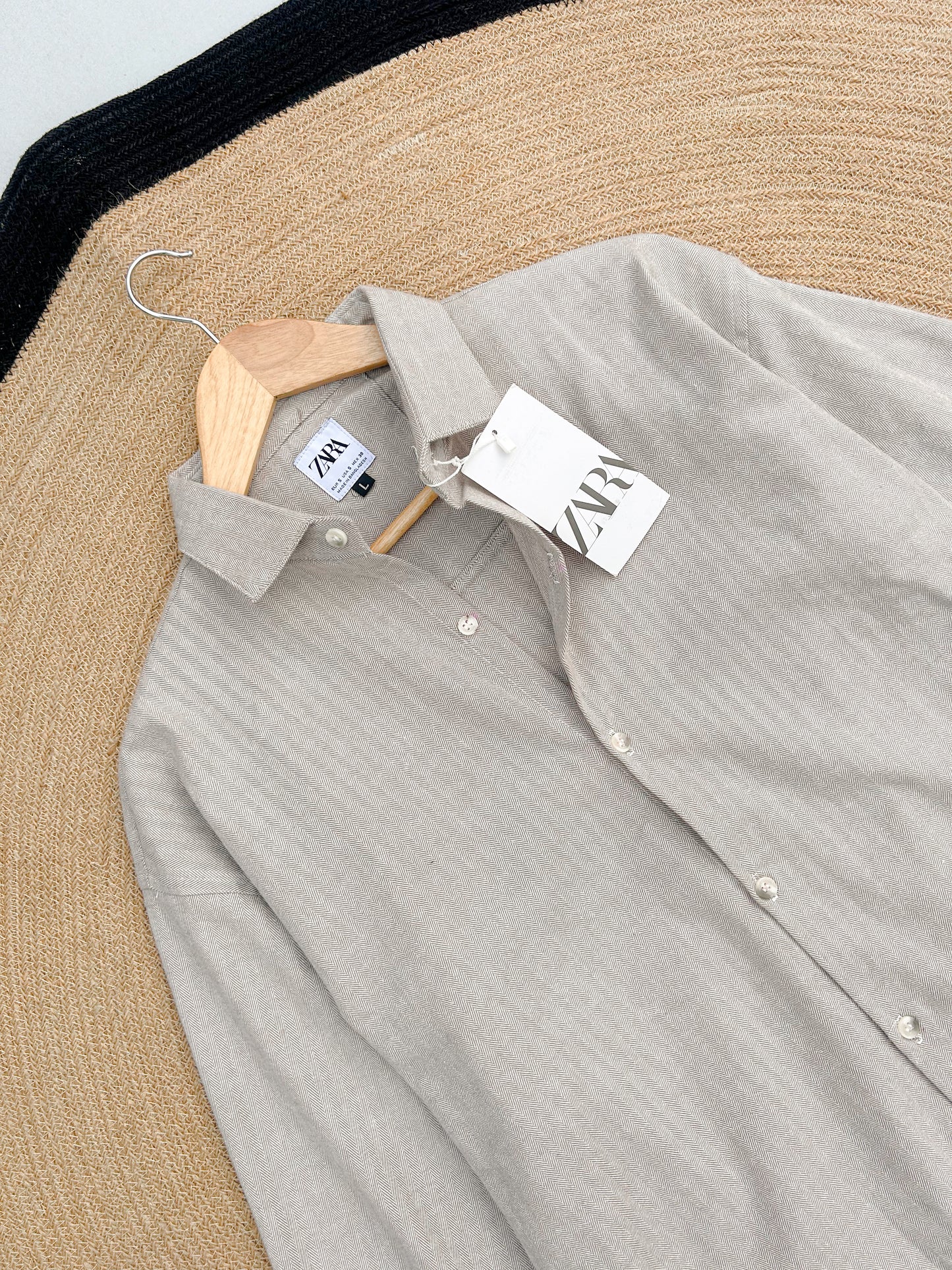Casual Full sleeve shirt - Stone Beige