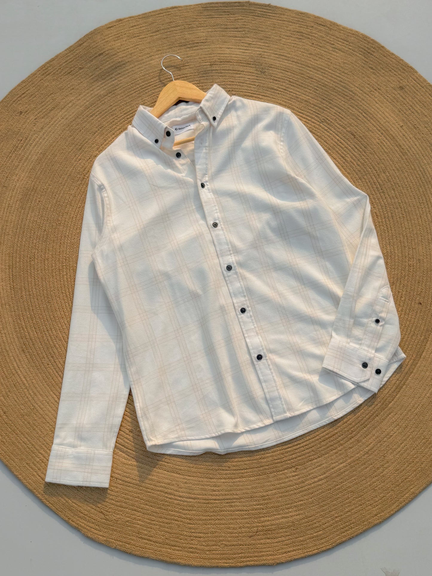 Gentle Check shirt - Toasted Check