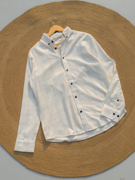 Gentle Check shirt - Toasted Check