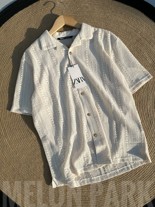Off-White Layering Cuban Shirt