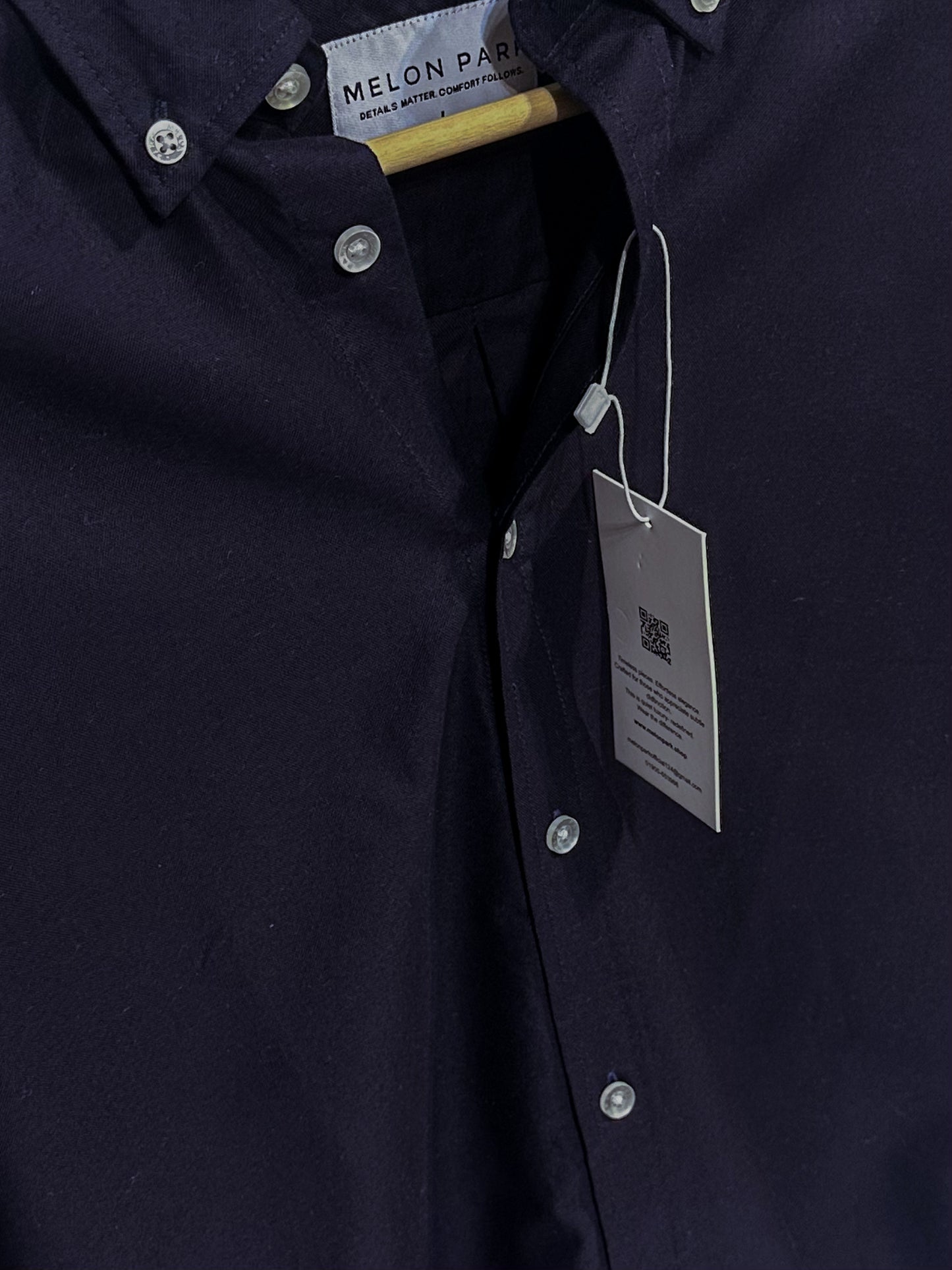 Oxford Shirt - Noir Navy