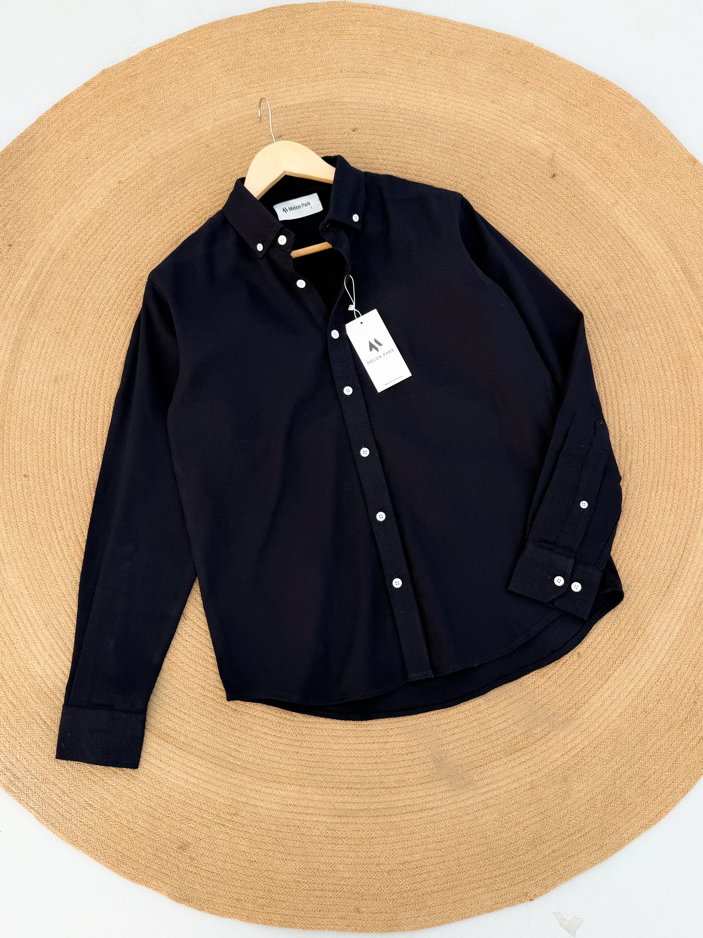 Classic full sleeve shirt - Crafted Black