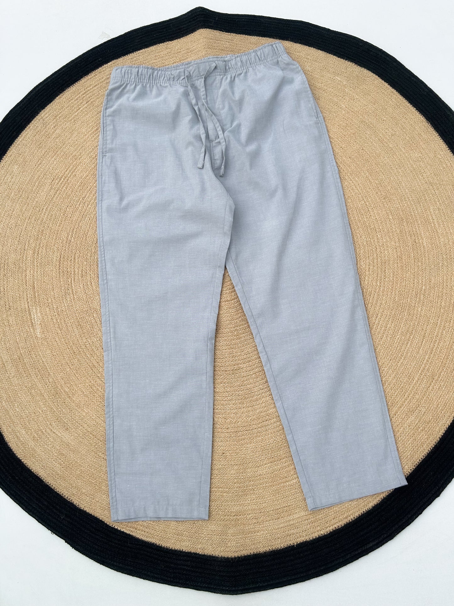 Remi Cotton Trouser - Grey