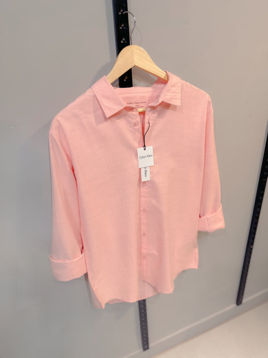 Classic full sleeve shirt - Blush Pink