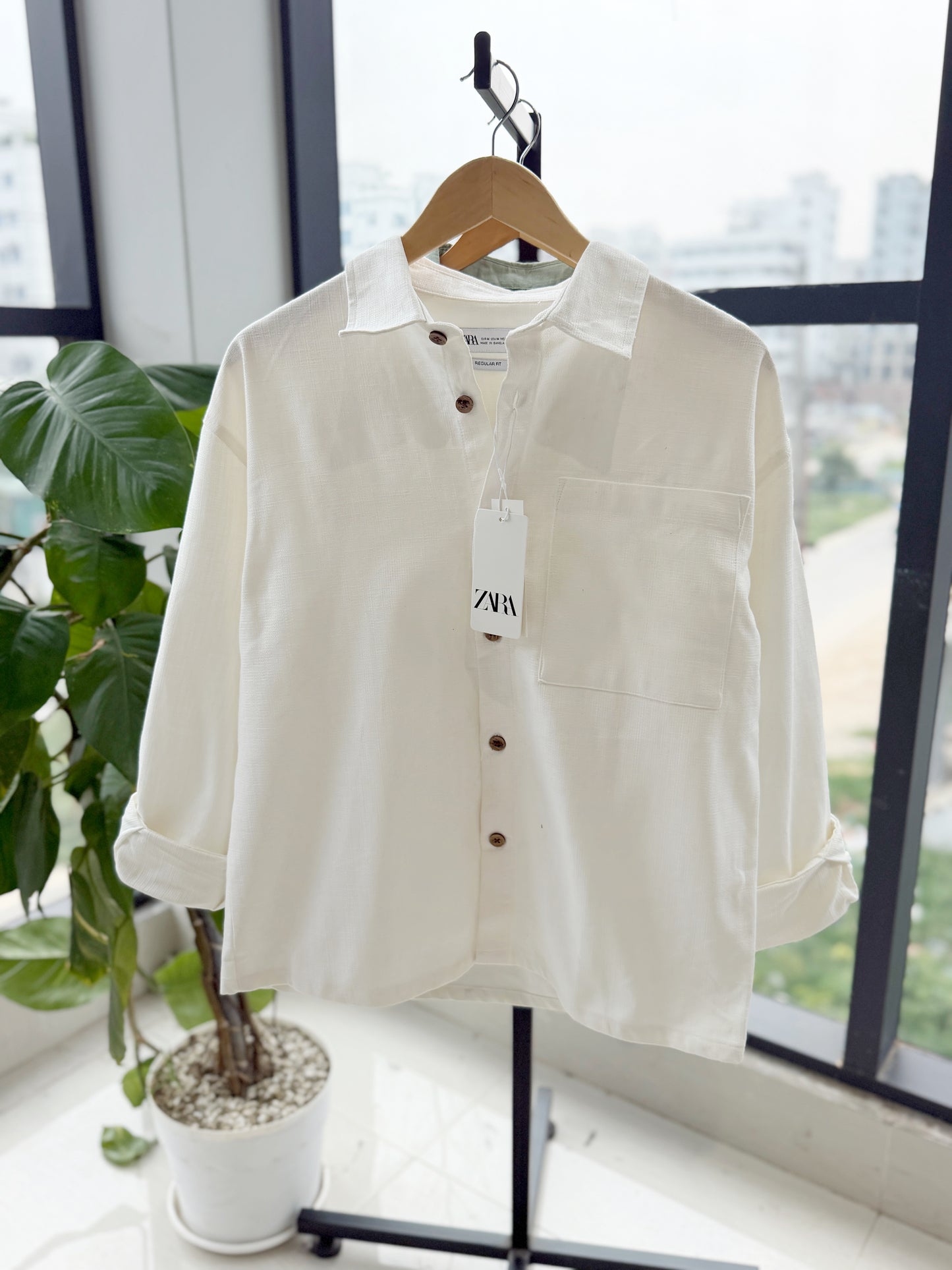 Oversized Baggy shirt - White