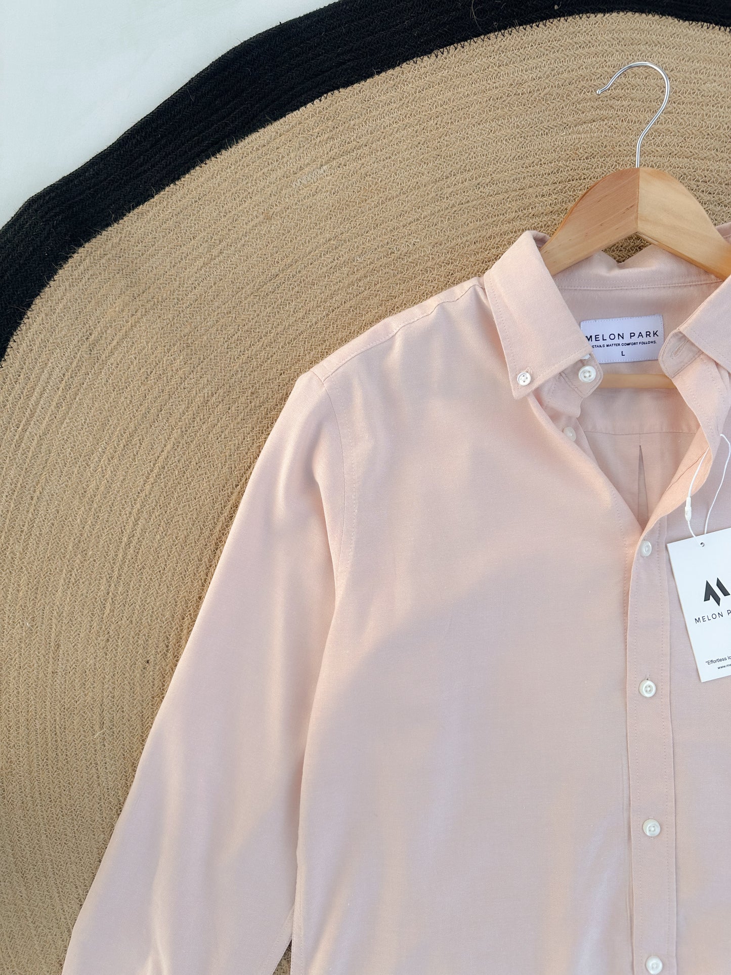 Oxford Shirt - Baby Pink