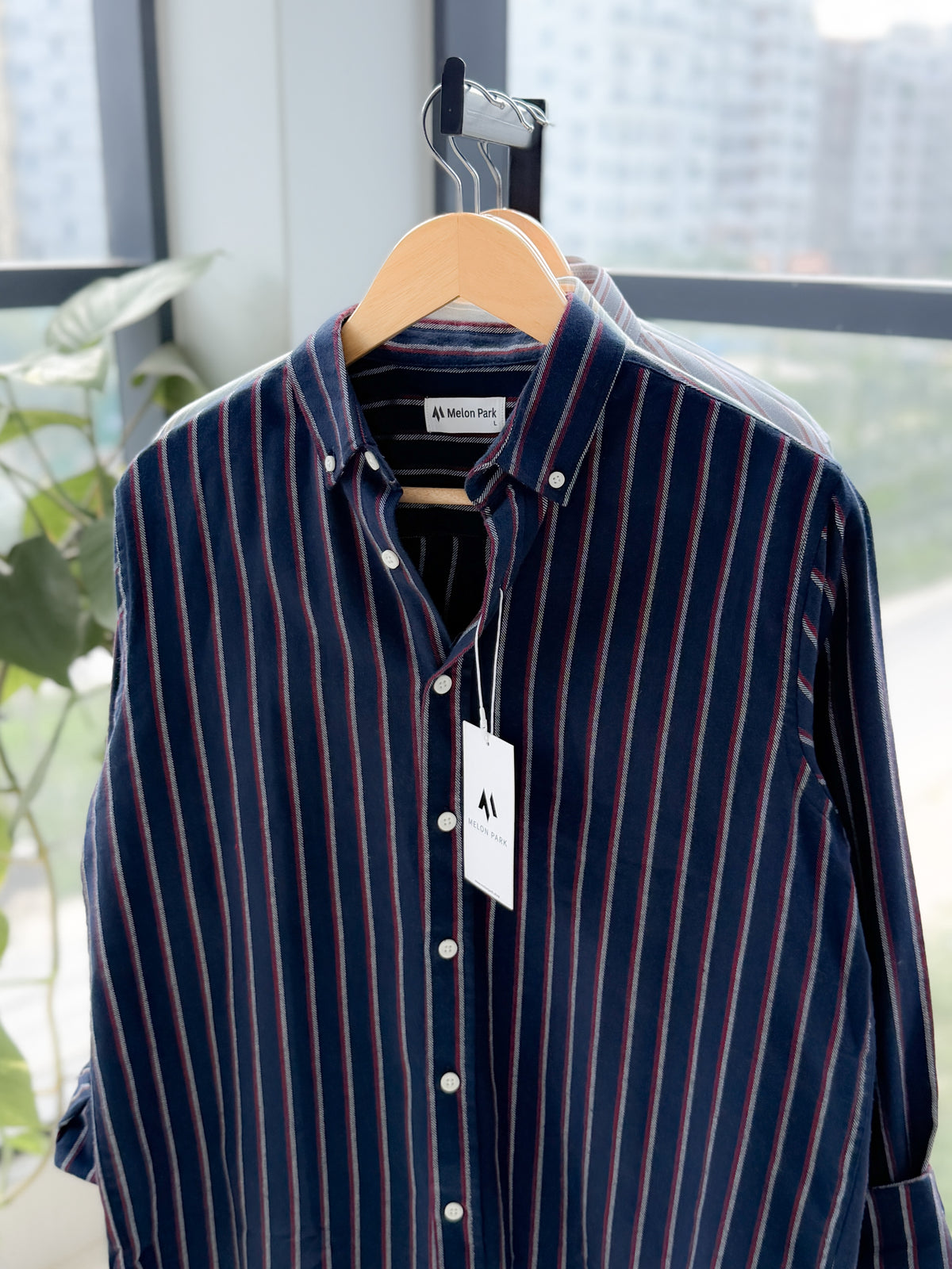 Gentle stripe shirt - Ivy Club stripe