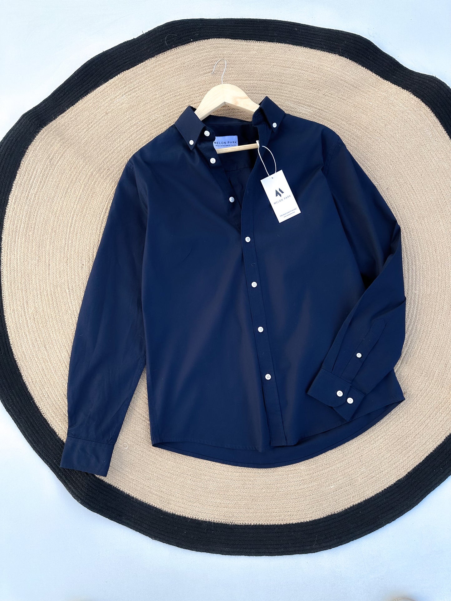Oxford Shirt - Navy Blue