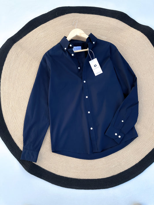 Oxford Shirt - Navy Blue