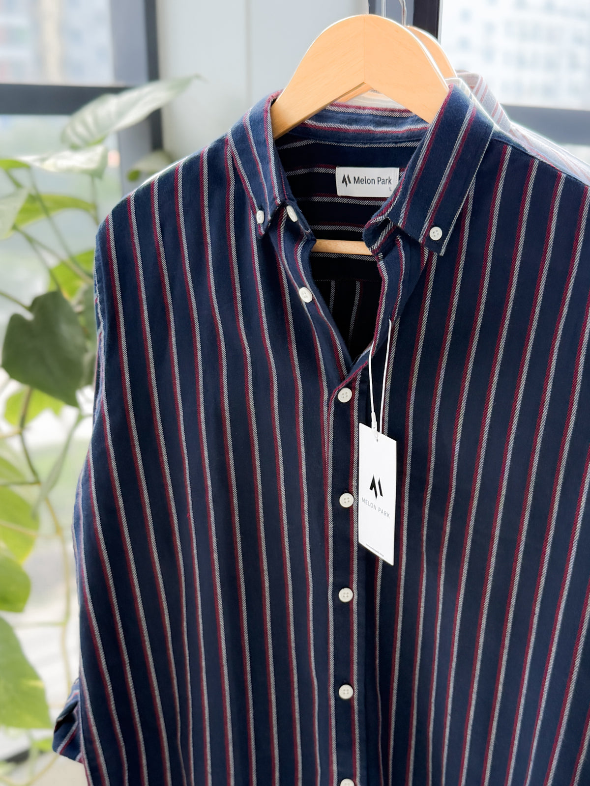 Gentle stripe shirt - Ivy Club stripe