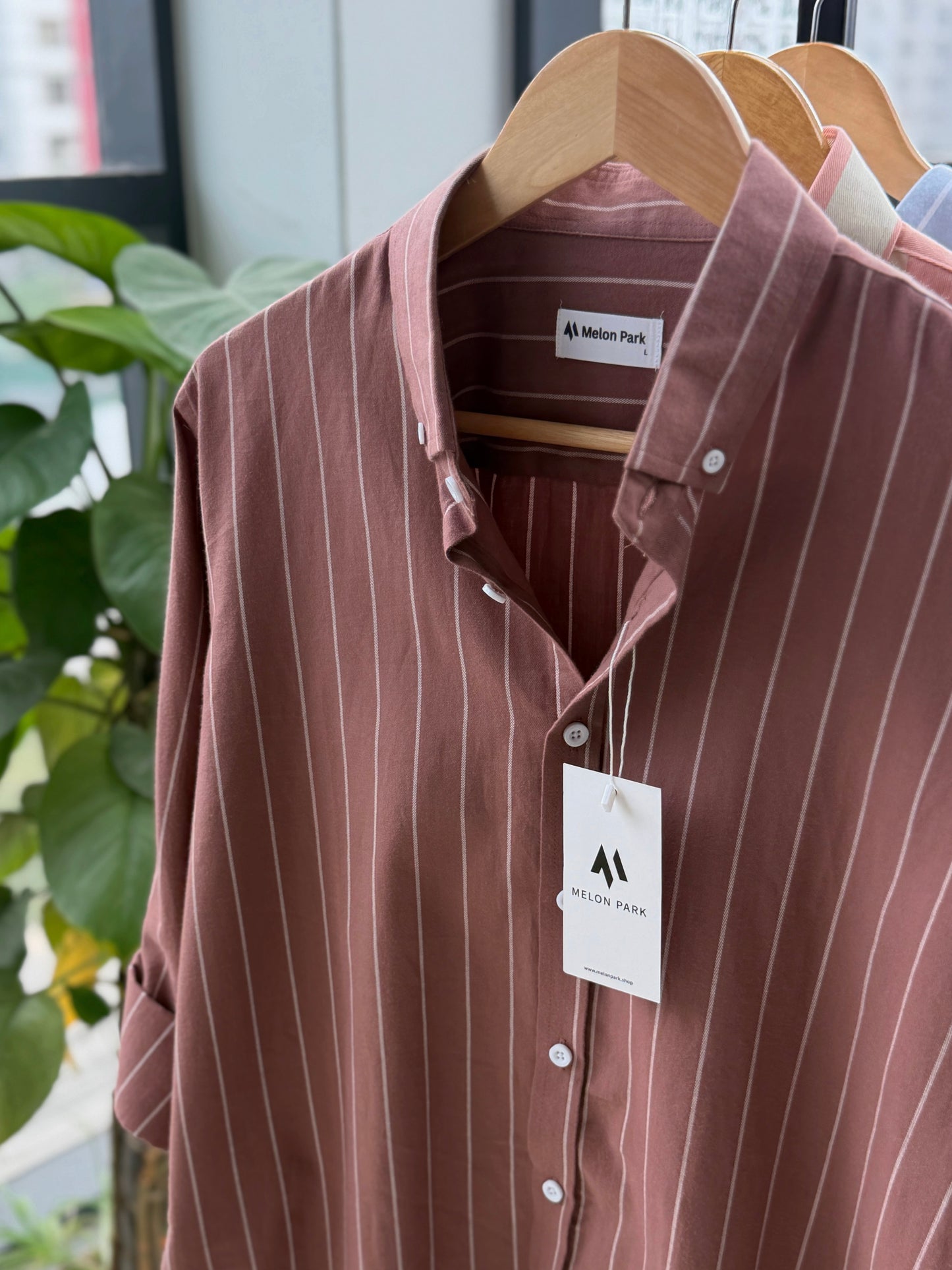 Gentle stripe shirt - Clayton Pinstripe