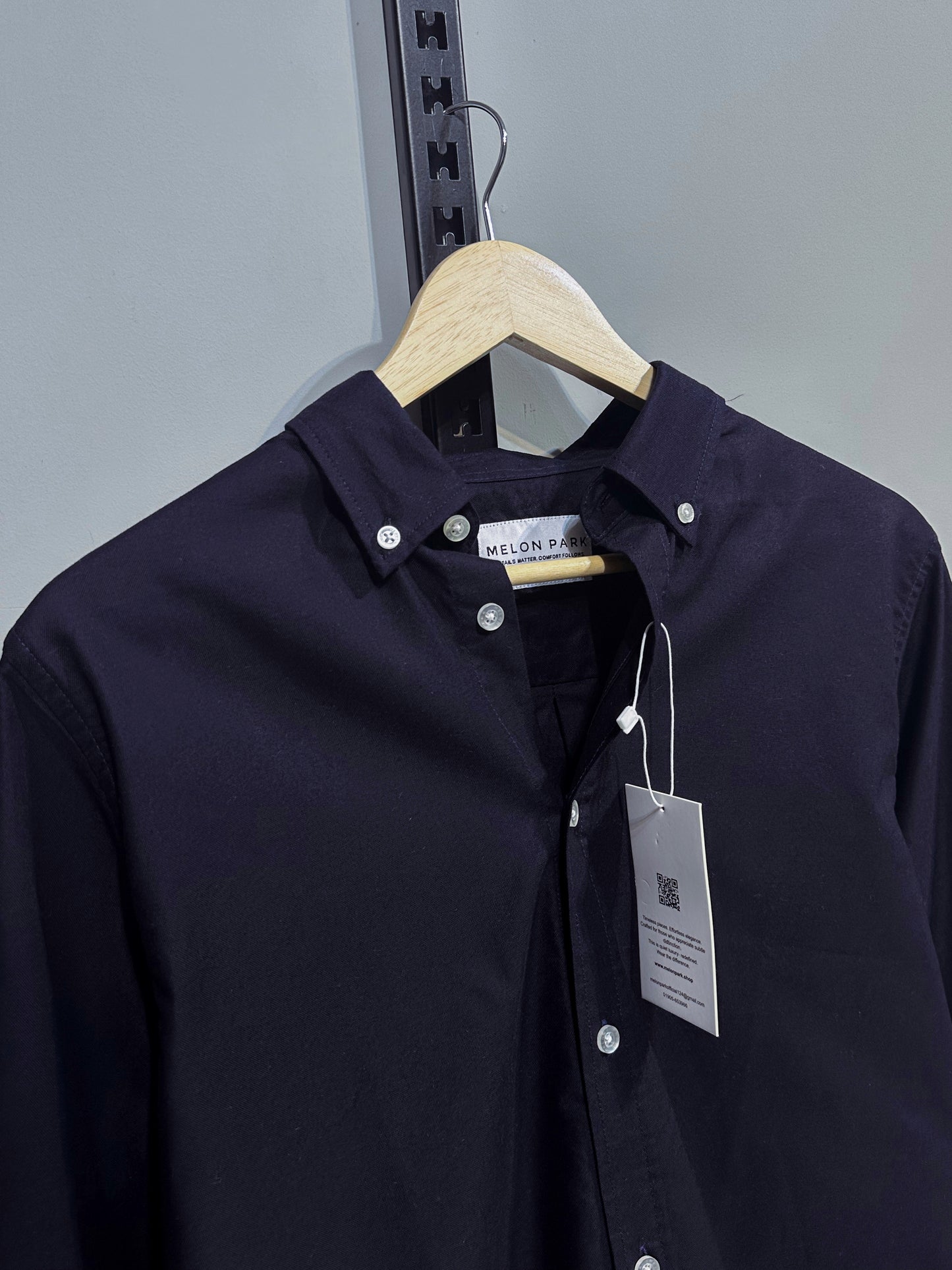 Oxford Shirt - Noir Navy