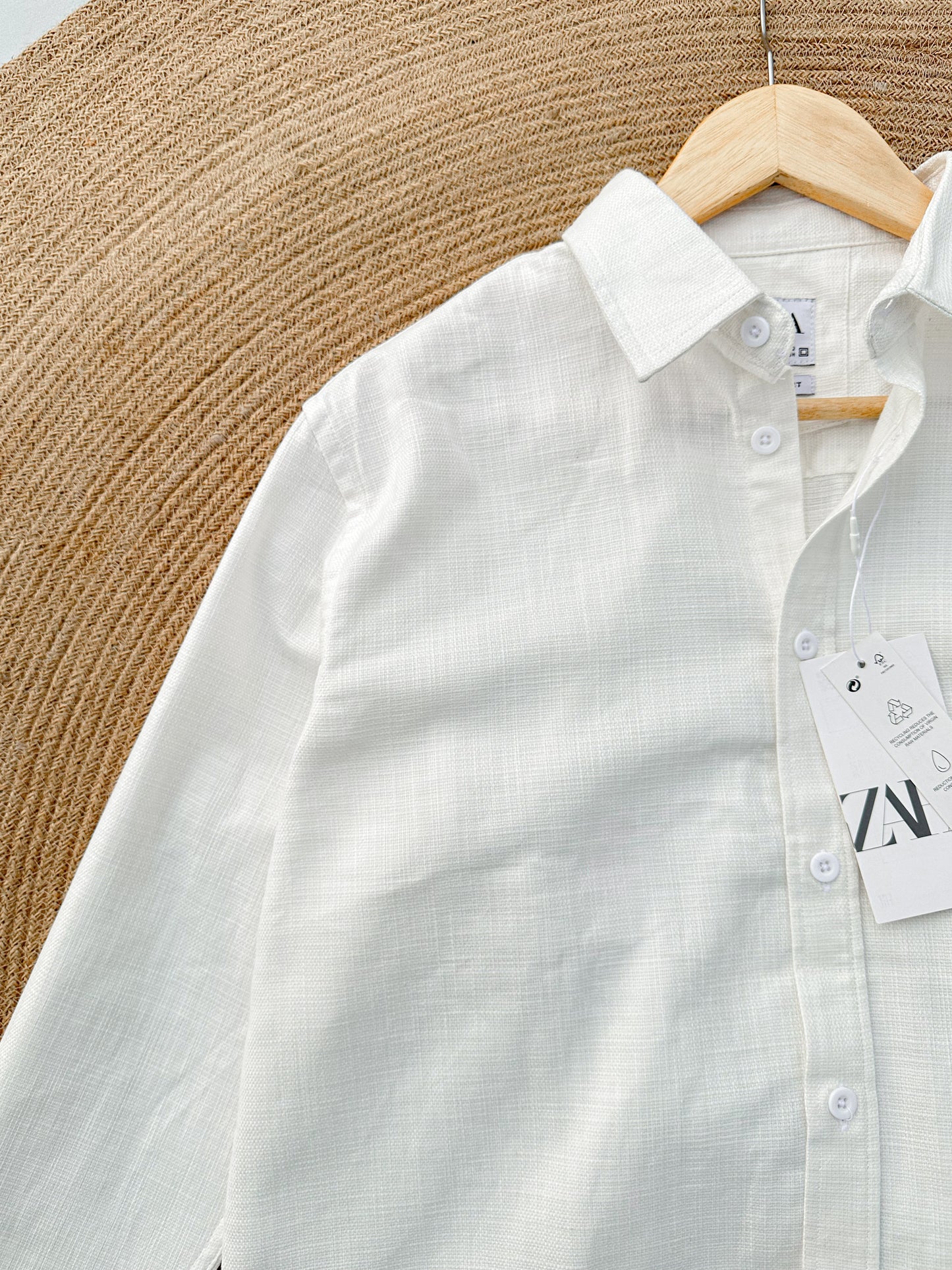 Refined full sleeve shirt - Polar White