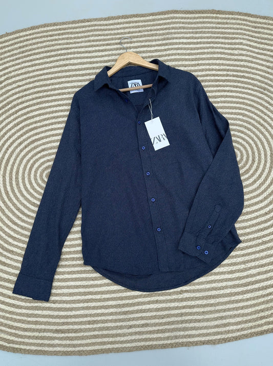 Rich Full Sleeve -Solid Navy Blue