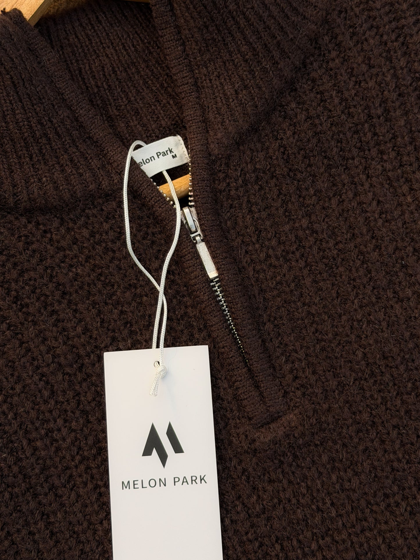 Classic Knitted Sweater - Chocolate