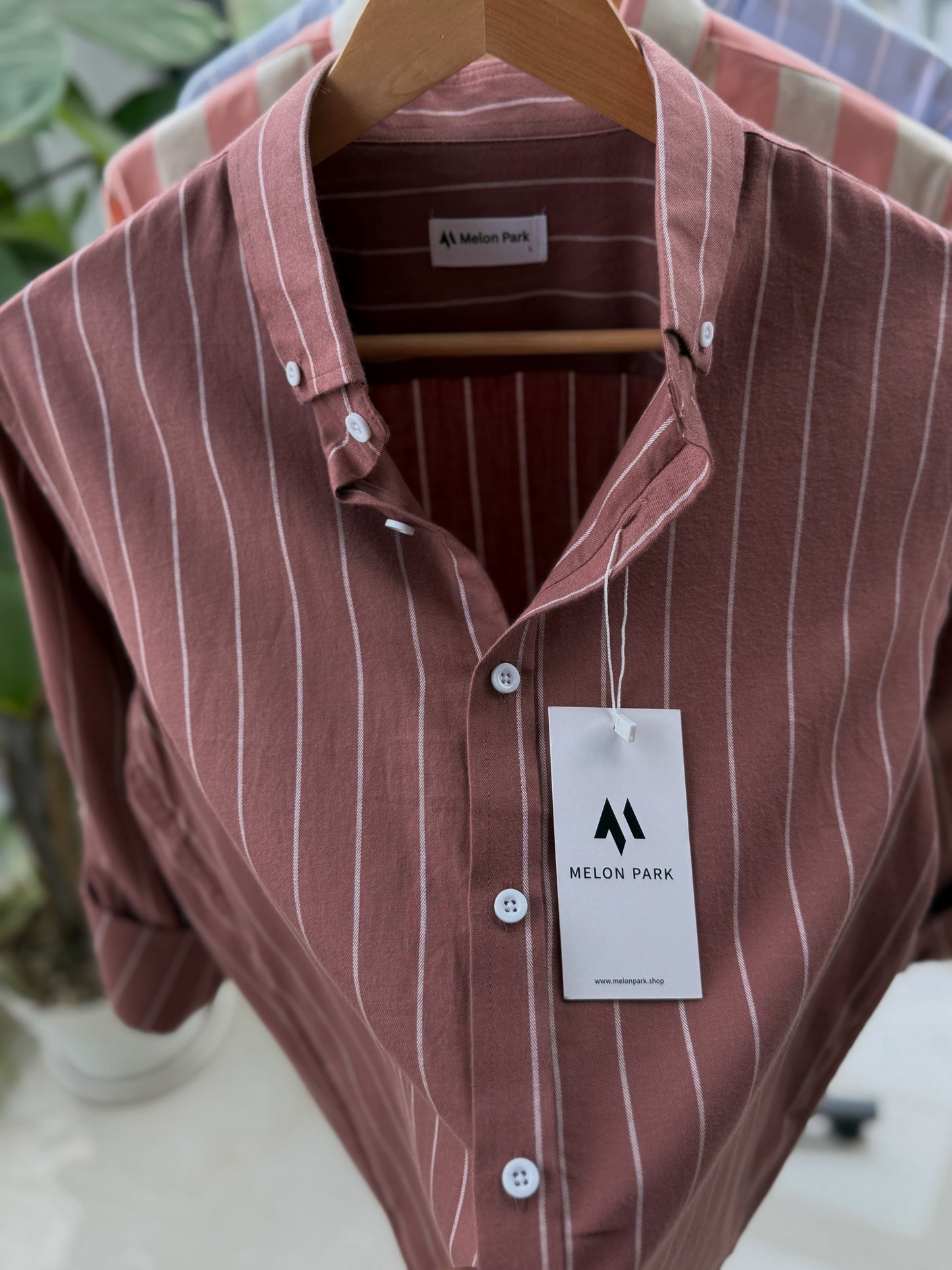 Gentle stripe shirt - Clayton Pinstripe