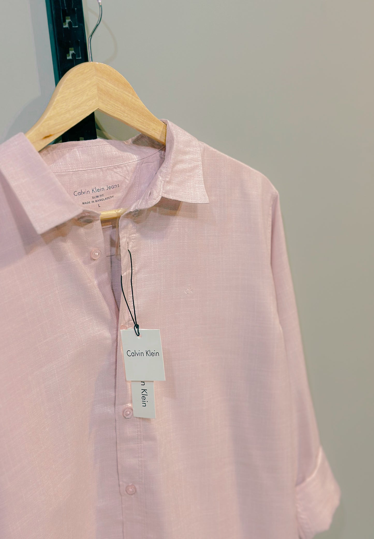 Classic full sleeve shirt - Light Peach