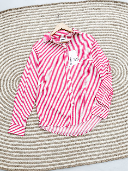 Minimal shirt - Rose line